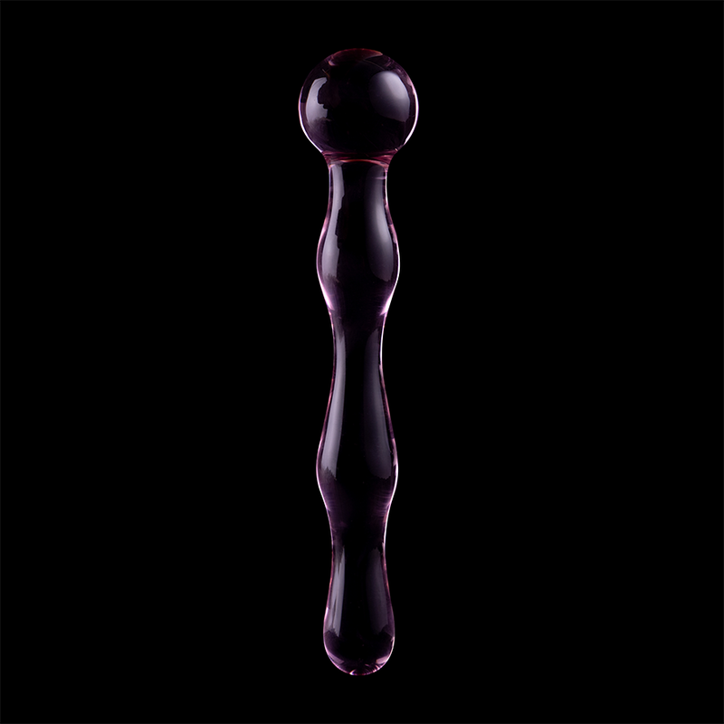 NEBULA SERIES BY IBIZA - MODELO 13 DILDO CRISTAL TRANSPARENTE 18 CM -O- 3.5 CM