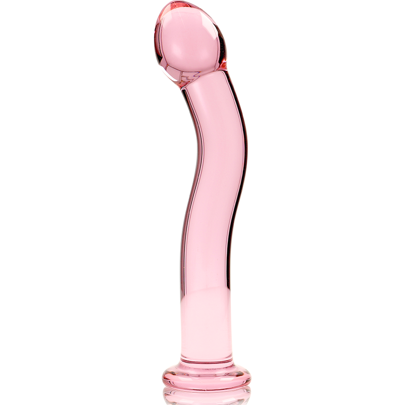 NEBULA SERIES BY IBIZA - MODELO 18 DILDO CRISTAL TRANSPARENTE 18.5 CM -O- 3.5 CM