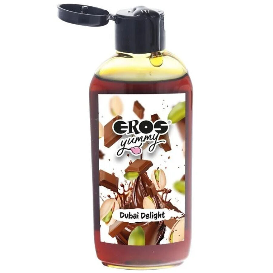 EROS - LUBRICANTE YUMMY DUBAI DELIGHT PISTACHO Y CHOCOLATE 100 ML