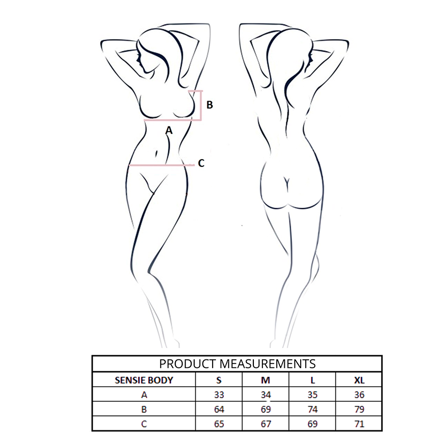 PASSION - SENSIE BODY BURDEOS L/XL