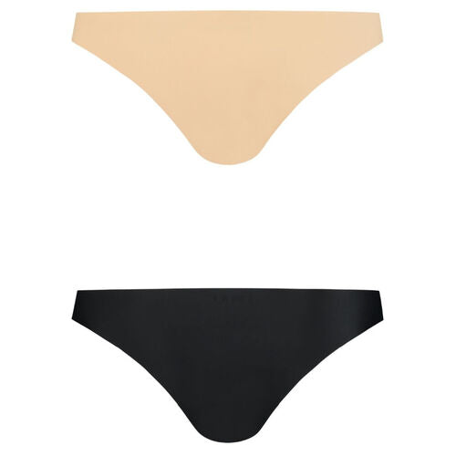 Brasileña Invisible Bye Bra — Pack 2 Bragas Sin Costuras Talle Bajo