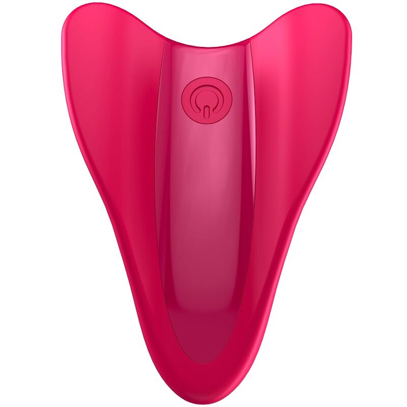 High Fly — Vibrador Dedal Doble Textura Versátil Fucsia · SATISFYER · High Fly