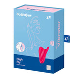 High Fly — Vibrador Dedal Doble Textura Versátil Fucsia · SATISFYER · High Fly