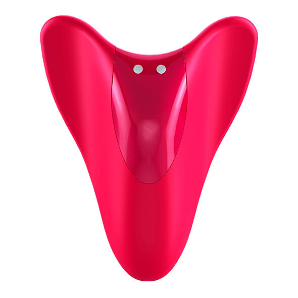 High Fly — Vibrador Dedal Doble Textura Versátil Fucsia · SATISFYER · High Fly