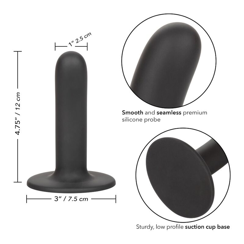 CALEXOTICS - BOUNDLESS DILDO LISO 12 CM COMPATIBLE CON ARNÉS