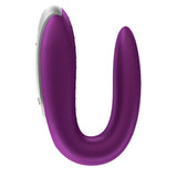Double Fun — Vibrador Pareja Forma U App Clítoris & Punto G Lila · SATISFYER · Double Fun