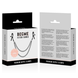 BEGME - RED EDITION PINZAS PEZONES CON CADENA