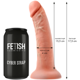 FETISH SUBMISSIVE CYBER STRAP - ARNÉS CON DILDO Y BALA CONTROL REMOTO TECNOLOGÍA WATCHME S