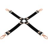 COQUETTE CHIC DESIRE - FANTASY HOG TIE CUERO VEGANO