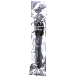 ALL BLACK - MEGA RIPPLE DUCHA ANAL SILICONA 28.5 CM