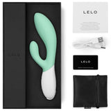 Ina 3 — Rabbit de Lujo Doble Acción Verde Agua · LELO · Ina 3