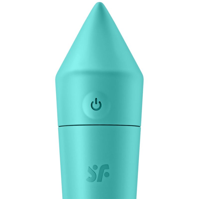 Ultra Power Bullet 8 — Bala Vibradora Premium Turquesa · SATISFYER · Ultra Power Bullet 8