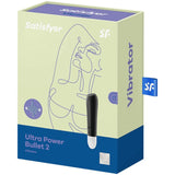 Ultra Power Bullet 2 — Bala Vibradora Potente Negra · SATISFYER · Ultra Power Bullet 2