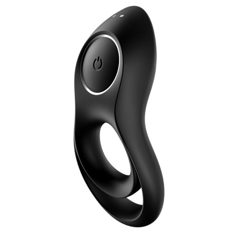 Legendary Duo — Anillo Doble Pene & Testículos Vibración Intensa Negro · SATISFYER · Legendary Duo
