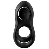Legendary Duo — Anillo Doble Pene & Testículos Vibración Intensa Negro · SATISFYER · Legendary Duo