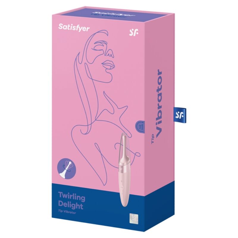 Twirling Delight — Vibración Circular 40 Combinaciones Clítoris Rosa · SATISFYER · Twirling Delight