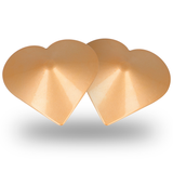 COQUETTE CHIC DESIRE - CUBRE PEZONES METAL CORAZONES DORADOS