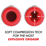 JAMYJOB - ROCKET MASTURBADOR TECNOLOGÍA SOFT COMPRESSION Y VIBRACIÓN