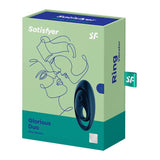 Glorious Duo — Anillo Doble Pene & Testículos + Estimulador Azul · SATISFYER · Glorious Duo