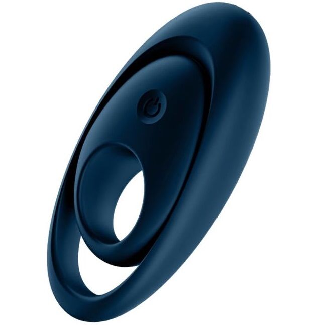Glorious Duo — Anillo Doble Pene & Testículos + Estimulador Azul · SATISFYER · Glorious Duo
