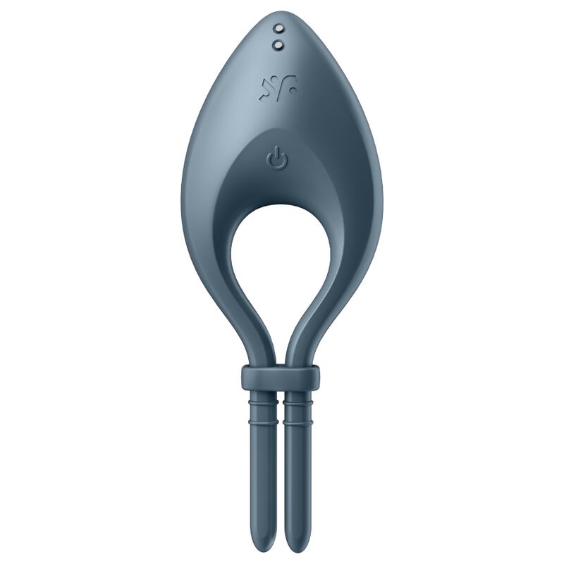 Bullseye — Anillo Pene Lazo Ajustable App Principiantes Gris · SATISFYER · Bullseye