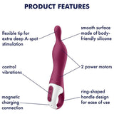 Amazing 1 — Vibrador Punto A Eje Largo Profundo