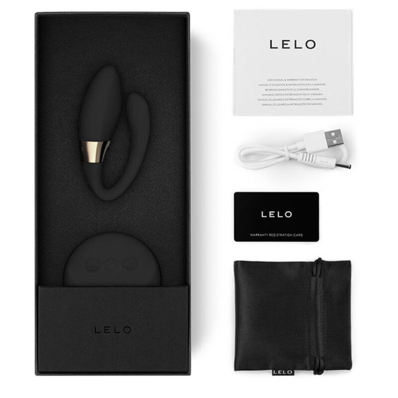 Tiani Duo — Poder de Dos Mando a Distancia Negro · LELO · Tiani Duo