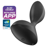 Sweet Seal — Plug Anal App Foca Unisex Negro · SATISFYER · Sweet Seal