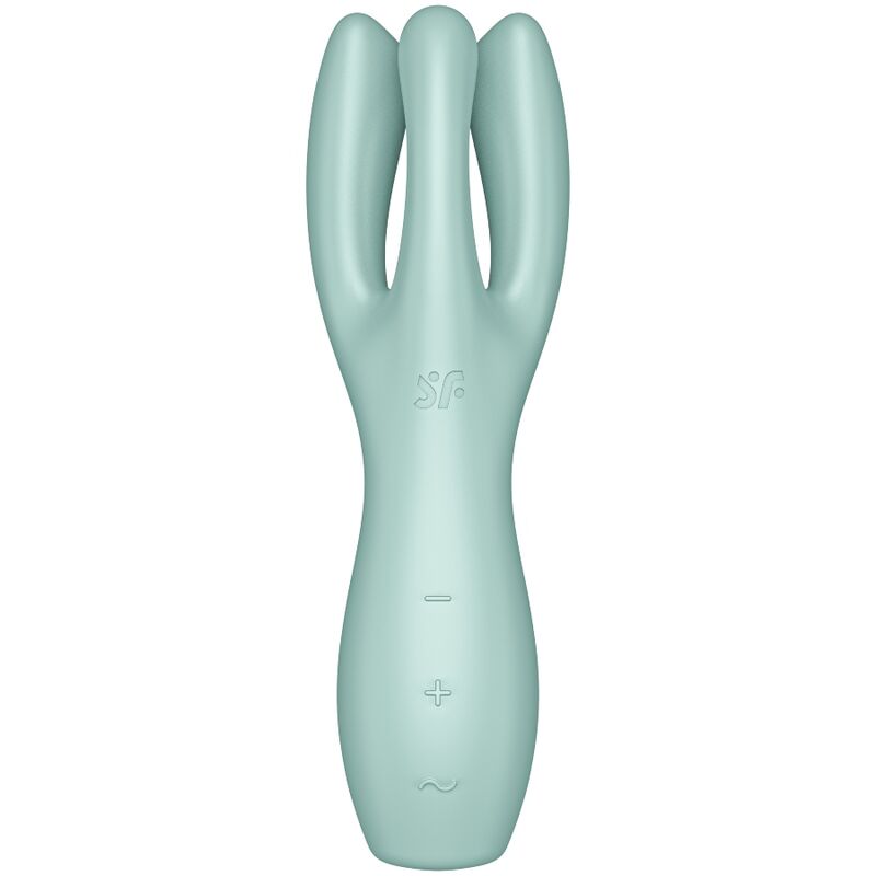Threesome 3 — Vibrador 3 Brazos 3 Motores Clítoris & Labios Rosa · SATISFYER · Threesome 3