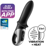 Hot Passion — Vibrador Anal App Punta Redondeada Próstata Negro · SATISFYER · Hot Passion