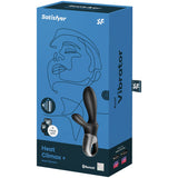 Heat Climax+ — Anal Calor + 2 Motores Estimulador Perineo Negro · SATISFYER · Heat Climax+