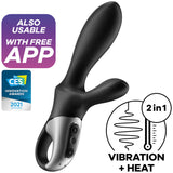 Heat Climax+ — Anal Calor + 2 Motores Estimulador Perineo Negro · SATISFYER · Heat Climax+