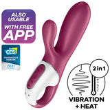 Hot Bunny — Rabbit Calor + Vibración Punto G & Clítoris App · SATISFYER · Hot Bunny