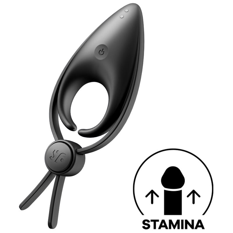 Sniper — Anillo Vibrador Pene 2 Lazos Retención Azul · SATISFYER · Sniper