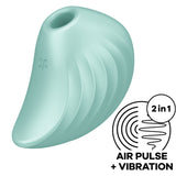 Pearl Diver — Air Pulse Doble Atractivo Estimulación Verde · SATISFYER · Pearl Diver