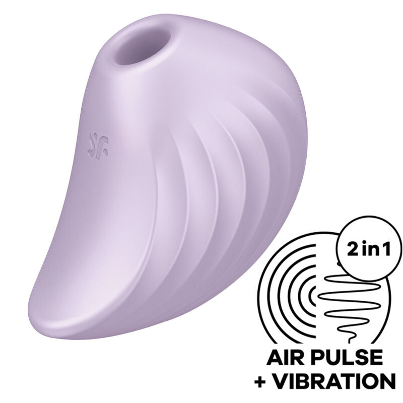 Pearl Diver — Air Pulse Doble Atractivo Estimulación Verde · SATISFYER · Pearl Diver