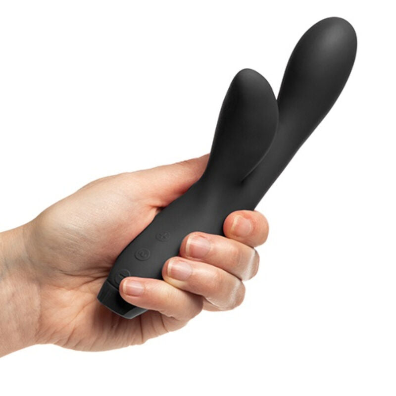 Rabbit Flex Infinito — Hera Flex Doble Motor Personalizable Negro · JE JOUE · HERA FLEX RABBIT