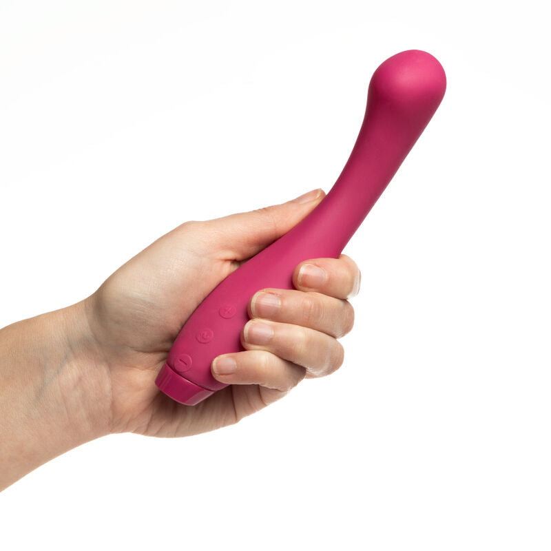 Curva Punto G Intensa — Juno Vibrador Contorneado Fucsia · JE JOUE · JUNO PUNTO G