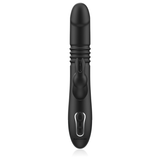 BLACK&SILVER - KENJI VIBRADOR RABBIT UP & DOWN + MANDO CONTROL REMOTO WATCHME