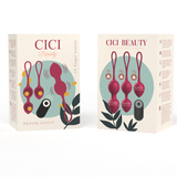 Cici Beauty · Trío de Perlas Vibratorias Premium con Control Remoto