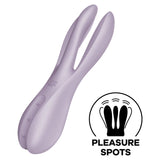 Threesome 2 — Vibrador 3 Motores Clítoris & Labios Negro · SATISFYER · Threesome 2