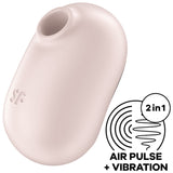 Pro To Go 2 — Air Pulse Doble Compacto Portable Violeta · SATISFYER · Pro To Go 2