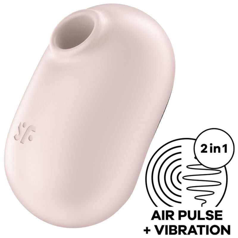 Pro To Go 2 — Air Pulse Doble Compacto Portable Violeta · SATISFYER · Pro To Go 2