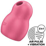 Pro To Go 1 — Air Pulse Doble Compacto Portable Rojo · SATISFYER · Pro To Go 1