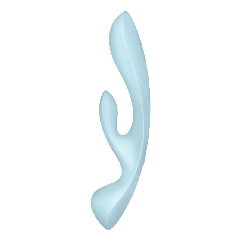 Triple Oh — Rabbit Híbrido 3 Motores & Varita Masaje Rosa · SATISFYER · Triple Oh