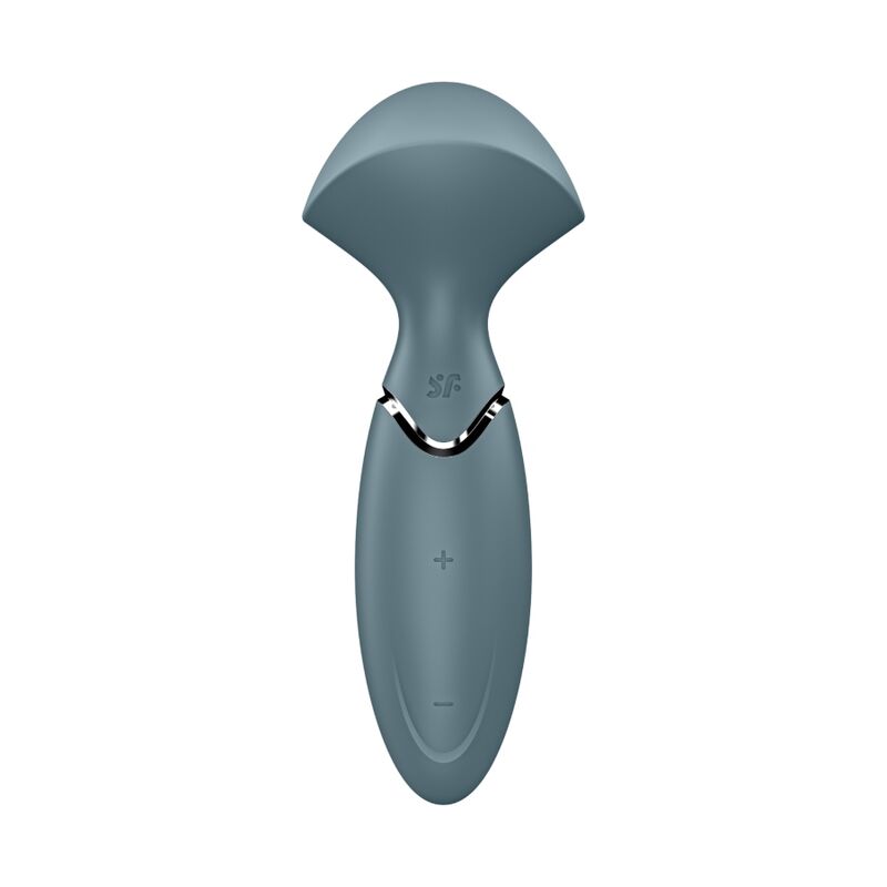 Mini Wand-er — Varita Compacta Viaje & Principiantes Azul · SATISFYER · Mini Wand-er