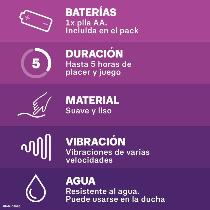 Pura fantasía - Vibrador estimulador clítoris