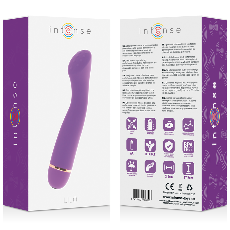 Lilo — Vibrador 20 Velocidades de Silicona