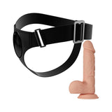 PRETTY LOVE - HARNESS BRIEFS ARNÉS UNIVERSAL CON DILDO JERRY 21.8 CM NATURAL