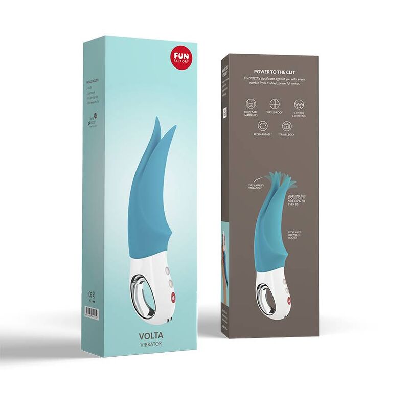 Volta G5 — Vibrador Clítoris Puntas Aleteantes Motor Profundo Petróleo · FUN FACTORY · Volta G5